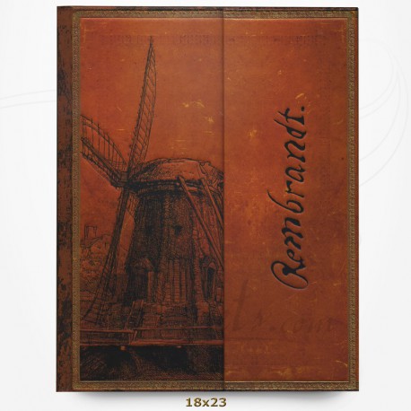 Carnet - Rembrandt - Le Moulin - Manuscrits Estampés