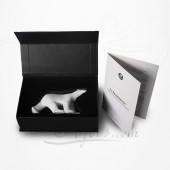 Coffret figurine d'Art, Ours Blanc de François Pompon