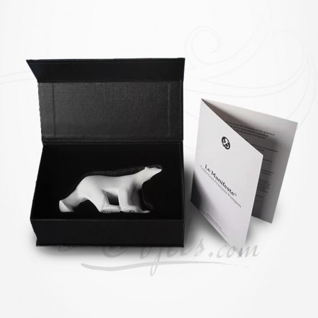 Coffret figurine d'Art, Ours Blanc de François Pompon