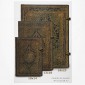 Carnet Ventaglio Baroque Marron