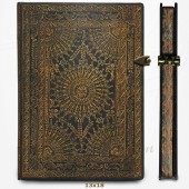 Carnet Ventaglio Baroque Marron