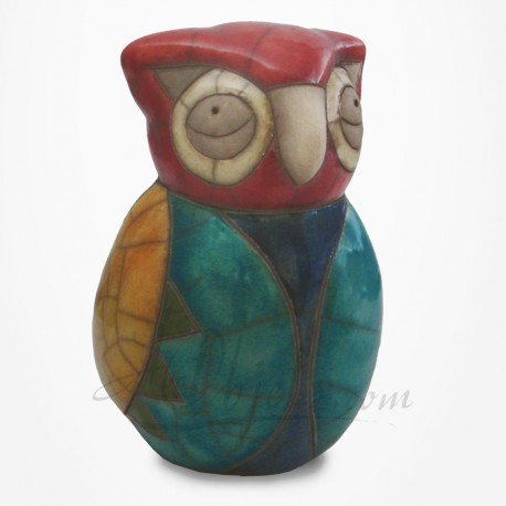 Hibou - Chouette en Raku