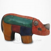 Rhinocéros en Raku