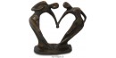 Statue Couple Coeur