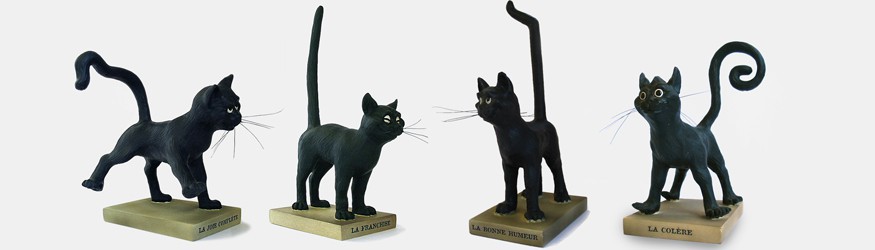 Figurines Chats Domestiques